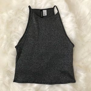 🚫SOLD🚫 Shimmery halter top